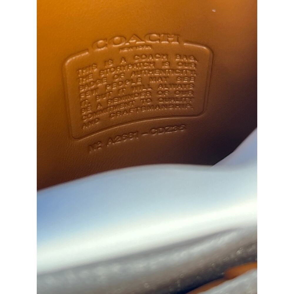 Coach Tabby Shoulder Bag 26 With Floral Applique - Picture 11 of 12